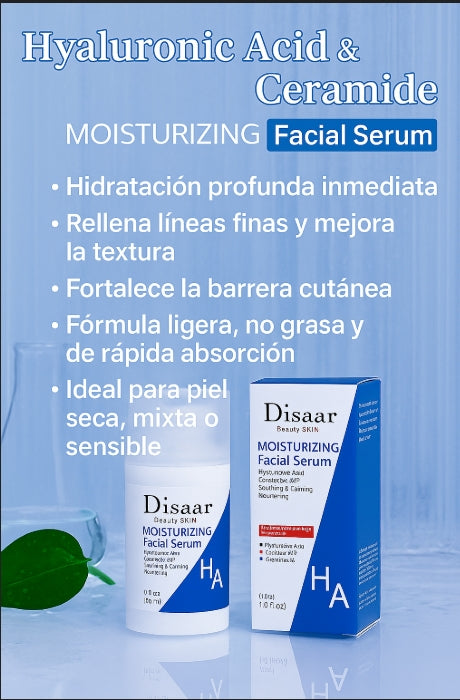 SUERO FACIAL HIDRATANTE + TÓNICO ANTICAÍDA