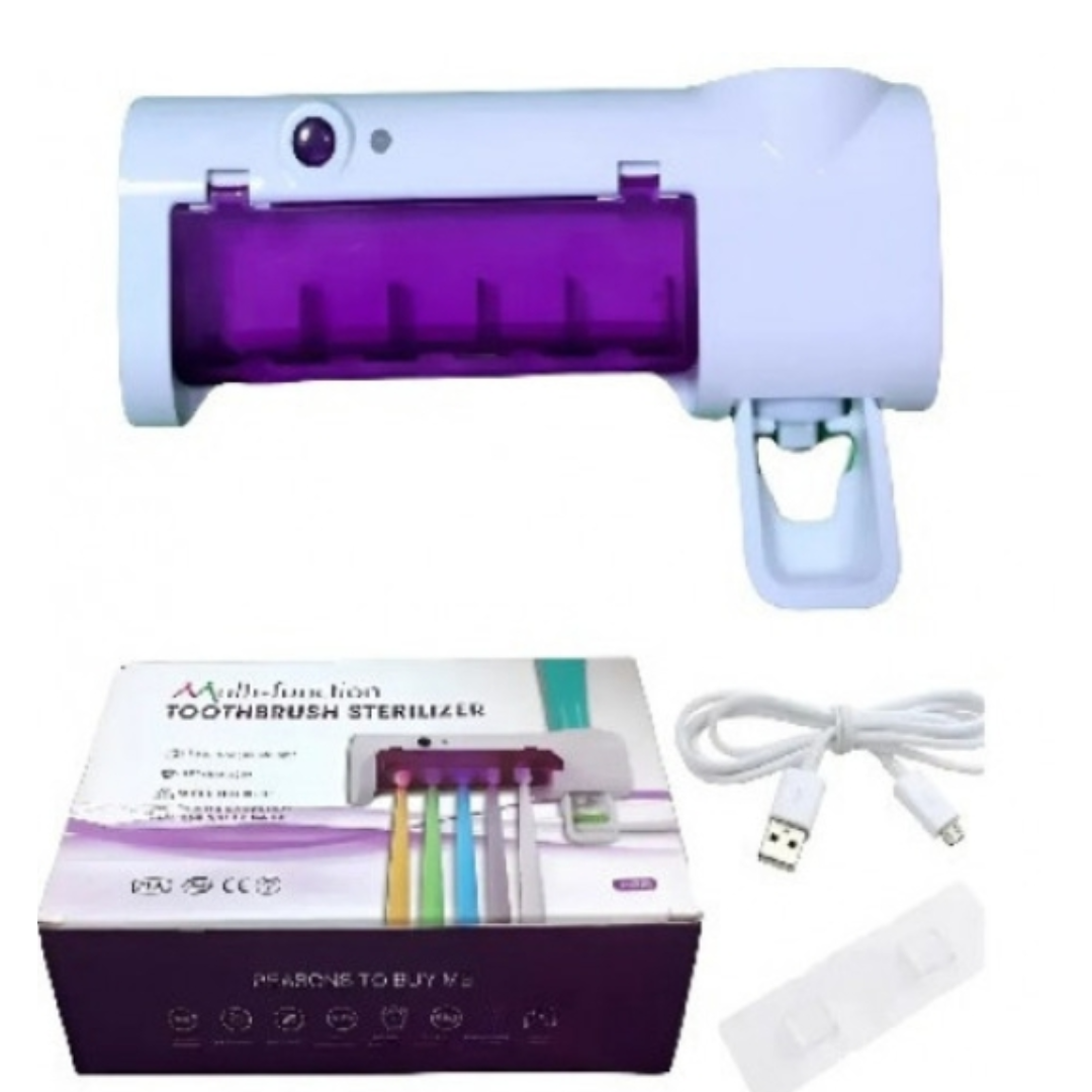 COMBO ESTERILIZADOR DE CEPILLO + ESQUINERO DE BAÑO