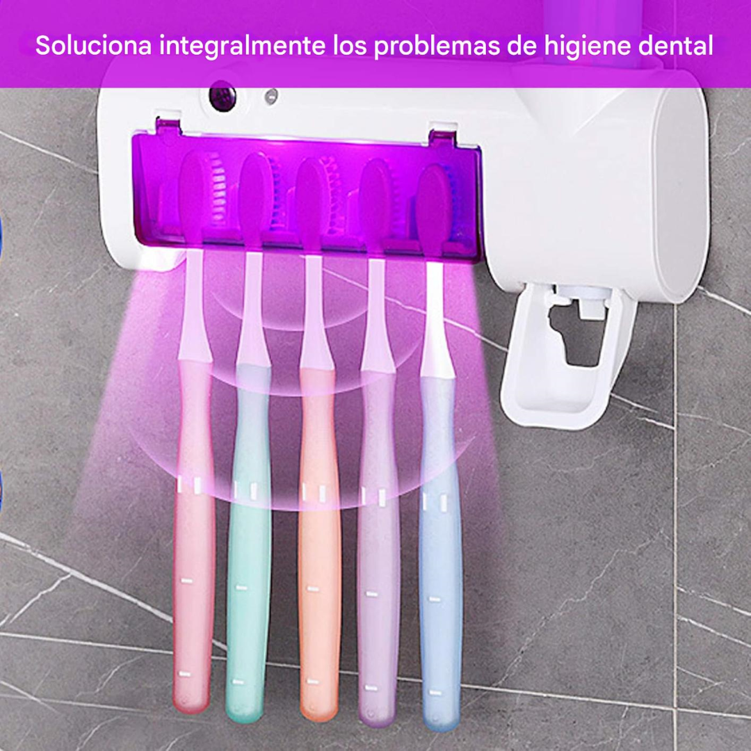 COMBO ESTERILIZADOR DE CEPILLO + ESQUINERO DE BAÑO