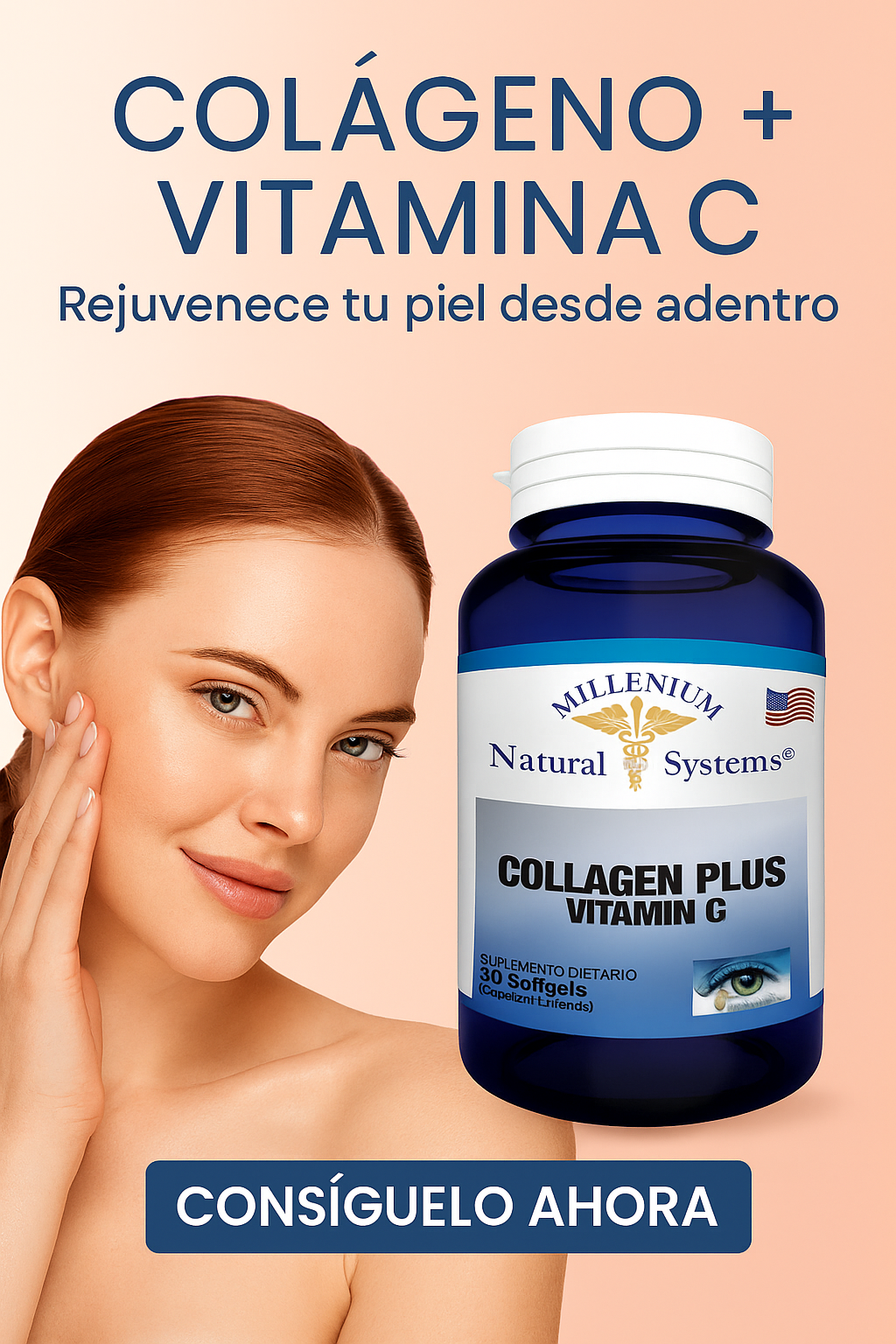 COLAGENO + VITAMINA C EN CAPSULA LIQUIDA