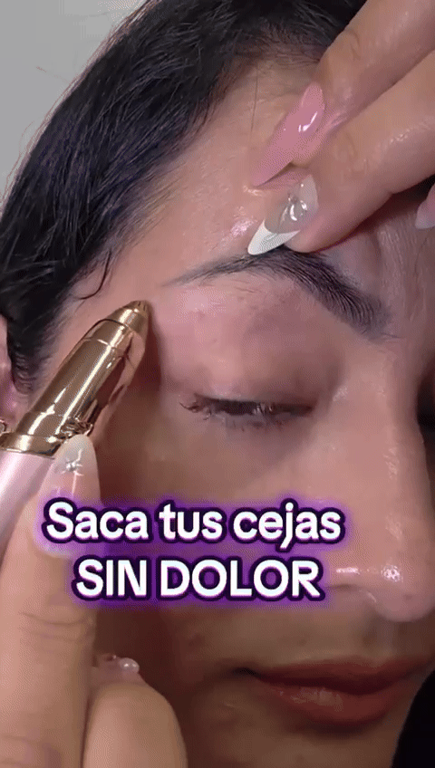DEPILADORA DE CEJAS + GRATIS MINI PLANCHA DE PELO
