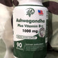 ASHAWAGANDA (GINSENG INDIO) + B12 X 90 CAPSULAS